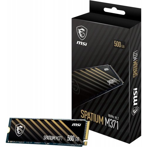 SSD MSI SPATIUM M371 NVME M.2 500GB S78-440K160-P83 (снимка 1)