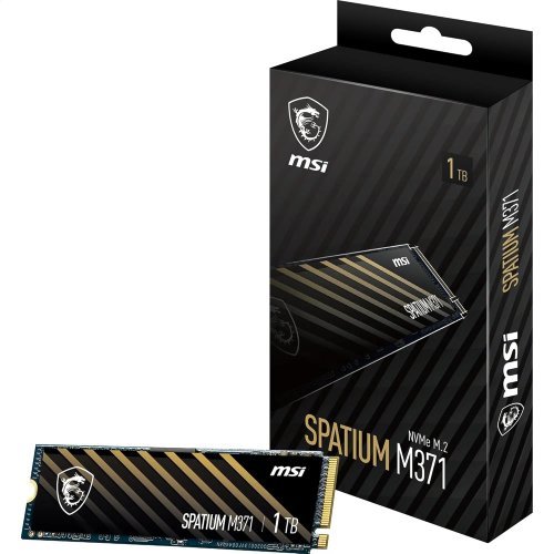 SSD MSI SPATIUM M371 NVME M.2 1TB S78-440L870-P83 (снимка 1)