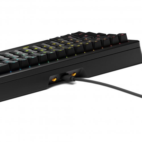 Клавиатура Glorious GLO-KB-GMMK3-65-PB-HE-W-BLK-US (снимка 4)