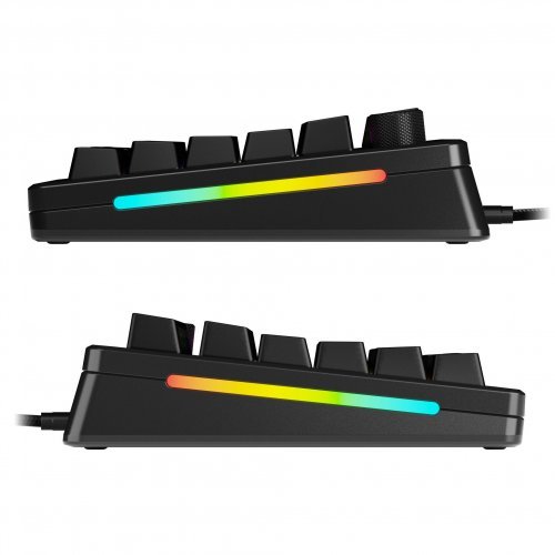 Клавиатура Glorious GLO-KB-GMMK3-PRO-75-PB-FOX-W-BLK-US (снимка 3)