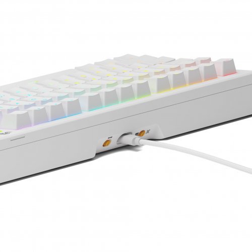 Клавиатура Glorious GLO-KB-GMMK3-75-PB-FOX-W-WHT-US (снимка 4)