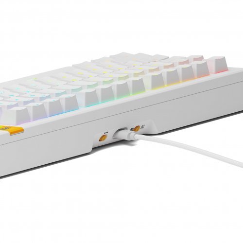 Клавиатура Glorious GLO-KB-GMMK3-75-PB-HE-W-WHT-US (снимка 4)