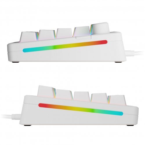 Клавиатура Glorious GLO-KB-GMMK3-65-PB-FOX-W-WHT-US (снимка 3)