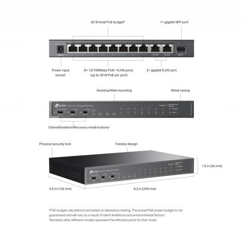 Суич TP-Link TL-SL1311P (снимка 9)