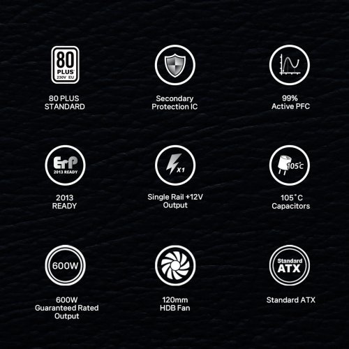 Захранващ блок Zalman ZM600-LX3 (снимка 22)