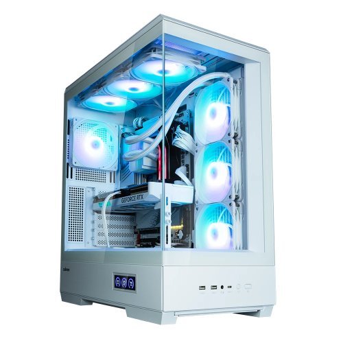 Компютърна кутия Zalman ZM-P50-DS-WH (снимка 1)