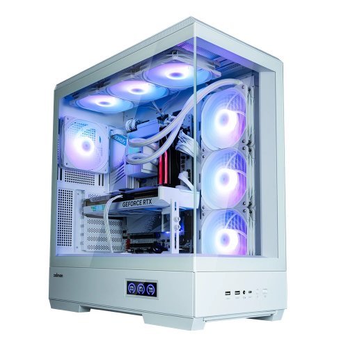Компютърна кутия Zalman ZM-P50-DS-WH (снимка 2)