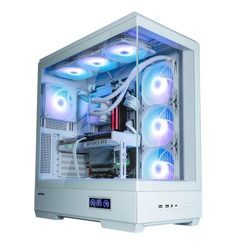 Компютърна кутия Zalman ZM-P50-DS-WH (снимка 3)