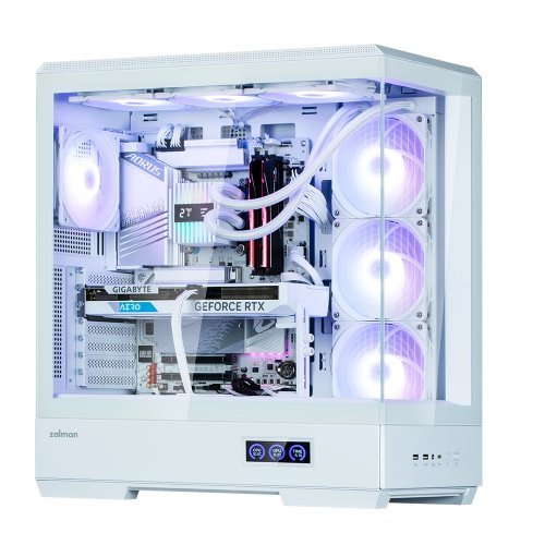 Компютърна кутия Zalman ZM-P50-DS-WH (снимка 4)