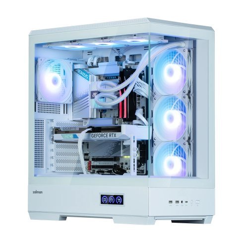 Компютърна кутия Zalman ZM-P50-DS-WH (снимка 5)