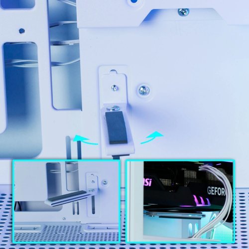 Компютърна кутия Zalman ZM-P30-AIR-WH (снимка 15)