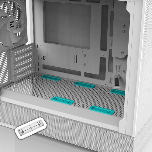 Компютърна кутия Zalman ZM-P30-AIR-WH (снимка 18)