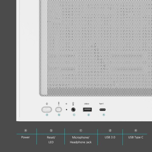 Компютърна кутия Zalman ZM-P30-AIR-WH (снимка 24)