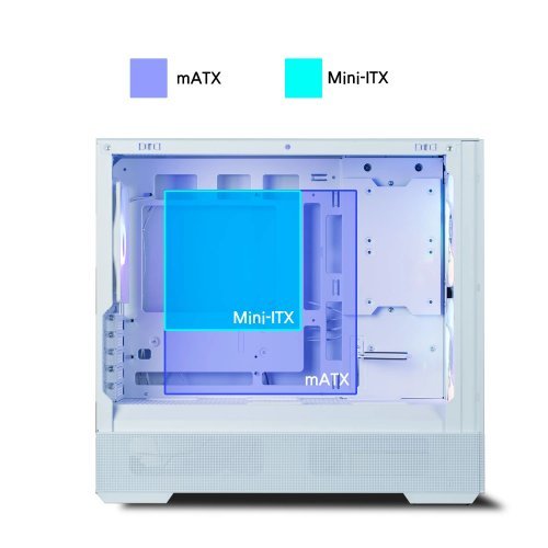 Компютърна кутия Zalman ZM-P30-AIR-WH (снимка 26)