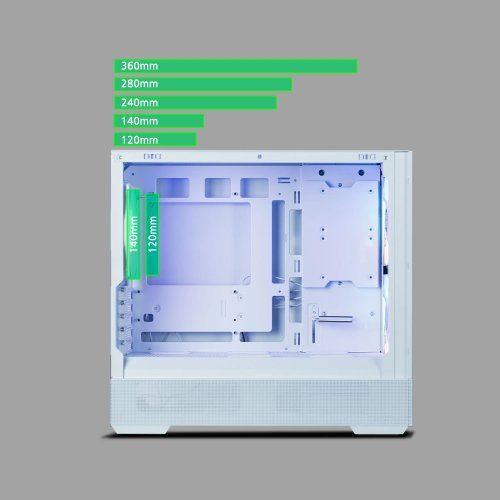 Компютърна кутия Zalman ZM-P30-AIR-WH (снимка 27)