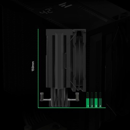 Охлаждане Zalman ZM-CNPS13X-DS (снимка 9)