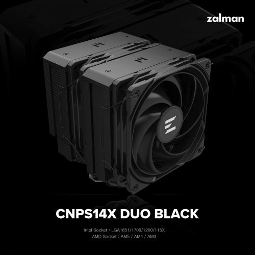 Охлаждане Zalman ZM-14X-DUO (снимка 9)