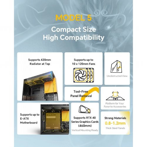 Компютърна кутия Geometric Future 1AM5WKNV00100 (снимка 6)