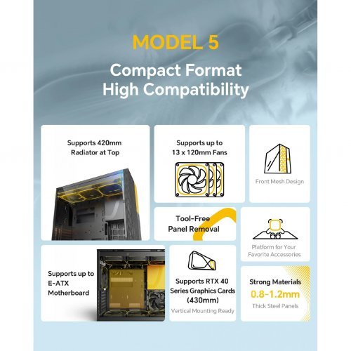 Компютърна кутия Geometric Future 1AM5VTW00100 (снимка 12)