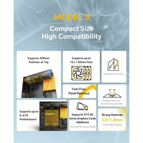 Компютърна кутия Geometric Future 1AM5WKBY00100 (снимка 6)