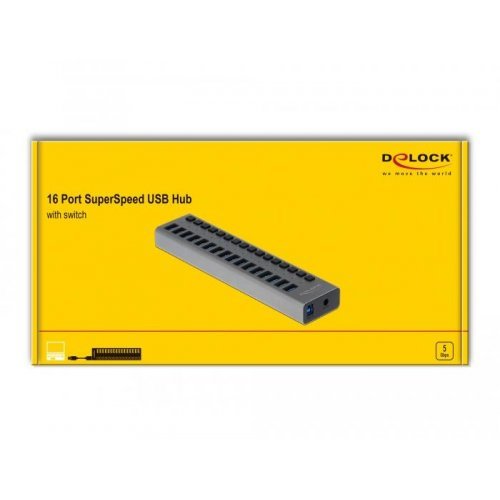 USB хъб Delock 63739 (снимка 4)