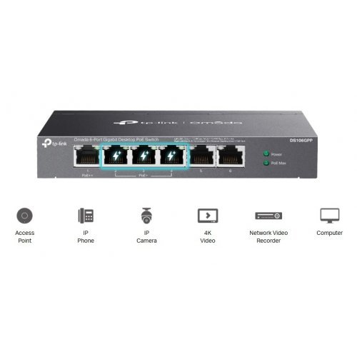 Суич TP-Link DS106GPP (снимка 7)