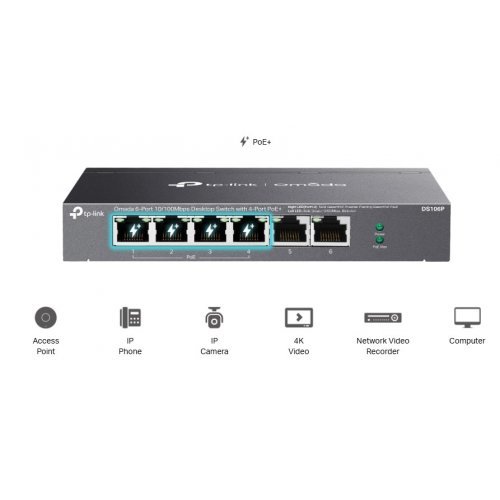Суич TP-Link DS106P (снимка 8)