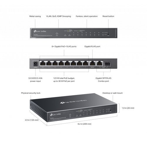 Суич TP-Link ES210GMP (снимка 10)