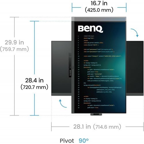 Монитор BenQ 9H.LMTLA.TBE (снимка 5)