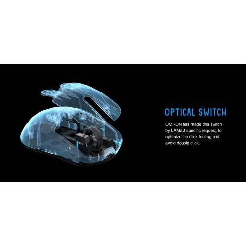 Мишка Lamzu LAMZU-MAYA-X-BLK (снимка 13)