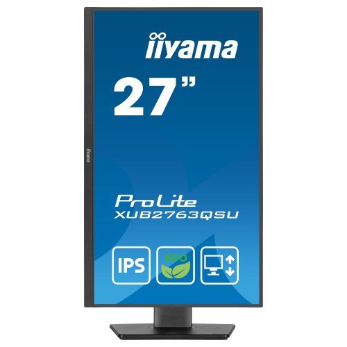 Монитор iiyama XUB2763QSU-B1 (снимка 2)
