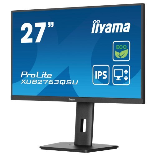 Монитор iiyama XUB2763QSU-B1 (снимка 4)