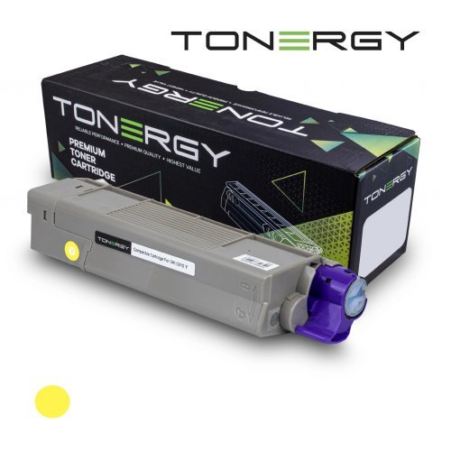 Консумативи за лазерен печат > Tonergy TONERGY-OKI-C610-Y (снимка 1)