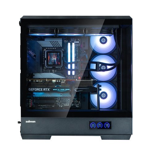 Компютърна кутия Zalman ZM-P50-DS-BK (снимка 5)