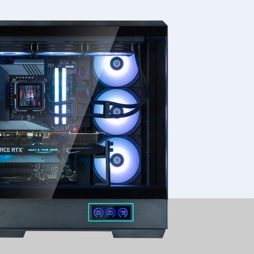 Компютърна кутия Zalman ZM-P50-DS-BK (снимка 10)