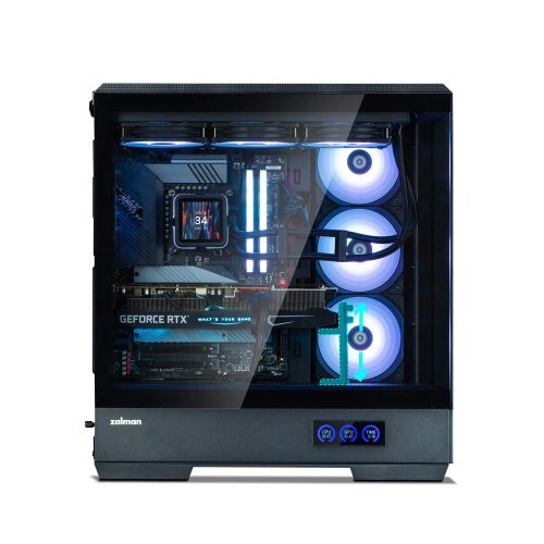 Компютърна кутия Zalman ZM-P50-DS-BK (снимка 17)