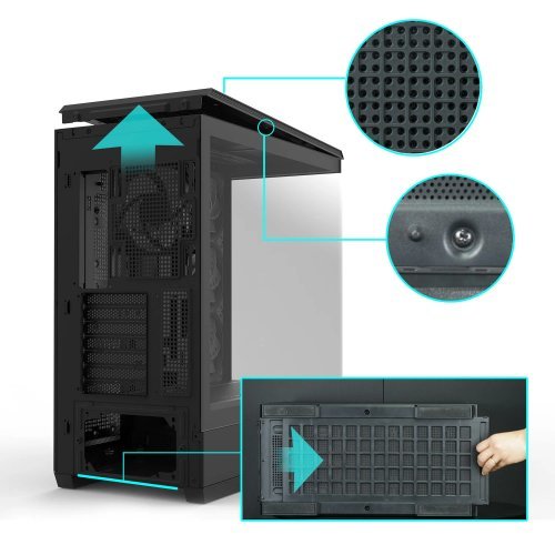Компютърна кутия Zalman ZM-P50-DS-BK (снимка 20)