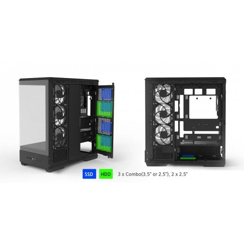 Компютърна кутия Zalman ZM-P50-DS-BK (снимка 24)