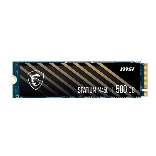 SSD MSI SPATIUM M450 500 PCIE 4 .0 NVME M.2 500GB (снимка 1)