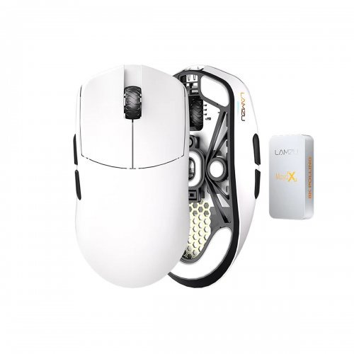 Мишка Lamzu LAMZU-MAYA-X-WH (снимка 3)