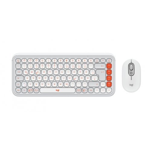 Клавиатура и мишка Logitech Pop Icon Combo 920-013141 (снимка 1)