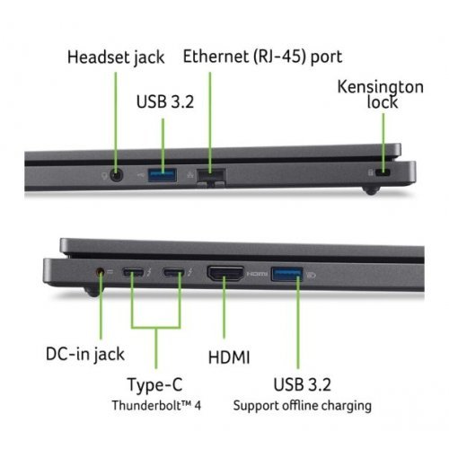 Лаптоп Acer Travelmate NX.B9GEX.00J (снимка 2)