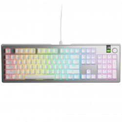 Клавиатури > Glorious GLO-KB-GMMK3-PRO-100-PB-FOX-W-SIL-US