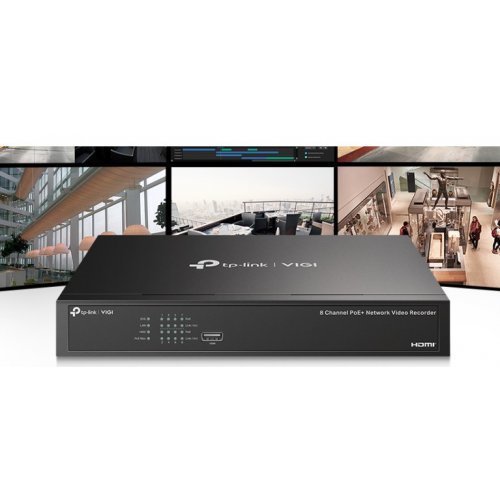 Мрежов видео рекордер TP-Link IGI NVR1008H-8P (снимка 8)