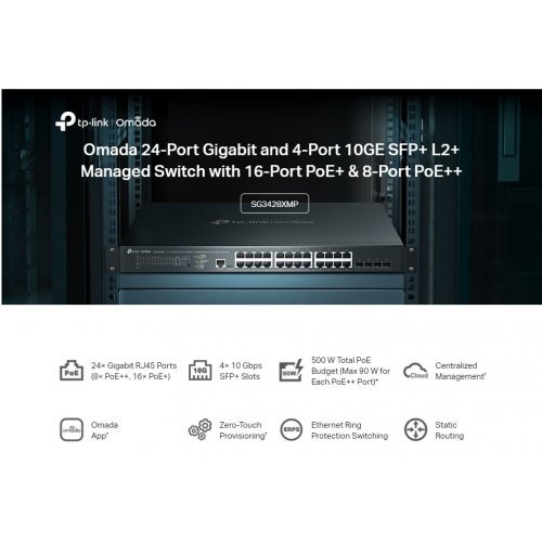 Суич TP-Link SG3428XMPP (снимка 6)