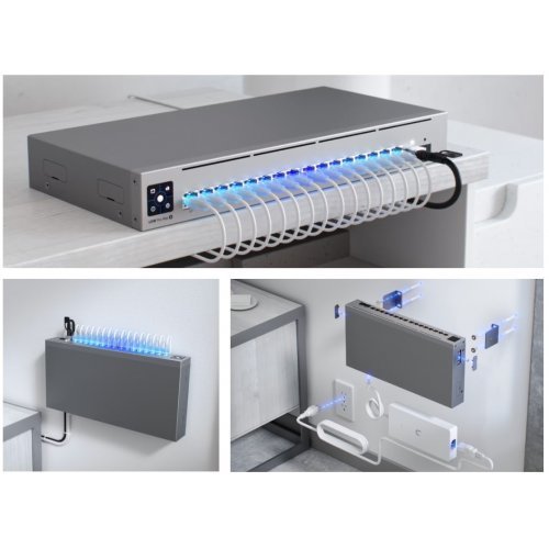 Суич Ubiquiti USW-Pro-Max-16-PoE (снимка 2)