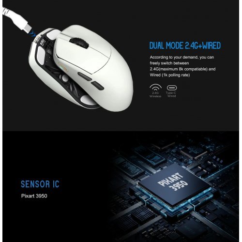 Мишка Lamzu LAMZU-MAYA-X-PRP (снимка 10)