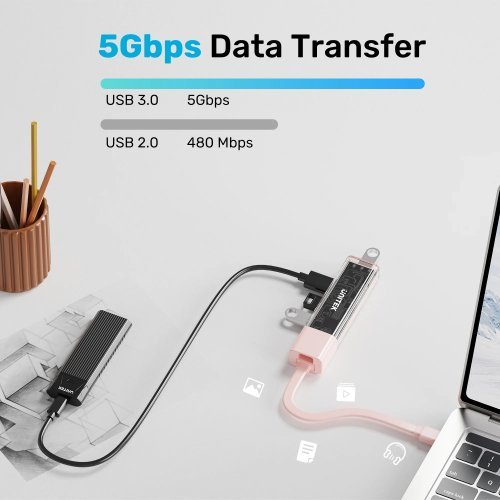 USB хъб Unitek H1319AWH01 (снимка 7)