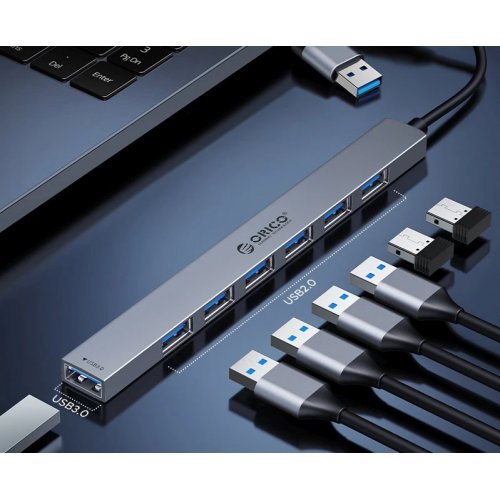 USB хъб Orico YSA2-U3-GY (снимка 4)