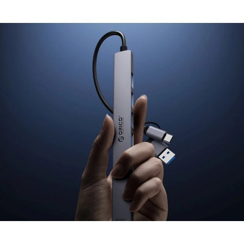 USB хъб Orico YSA2-U3-GY (снимка 5)